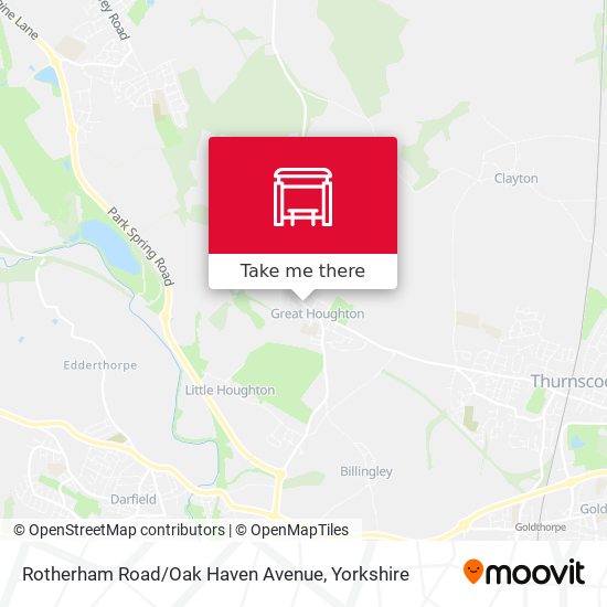 Rotherham Road / Oak Haven Avenue map