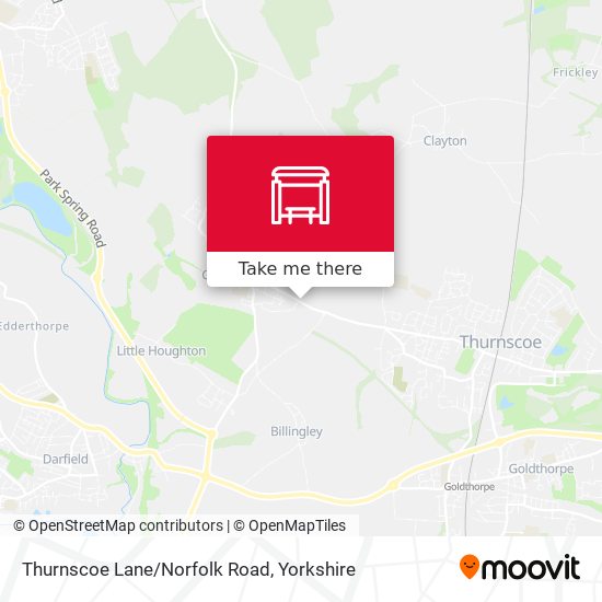 Thurnscoe Lane/Norfolk Road map