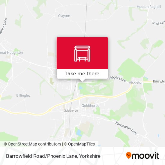 Barrowfield Road/Phoenix Lane map