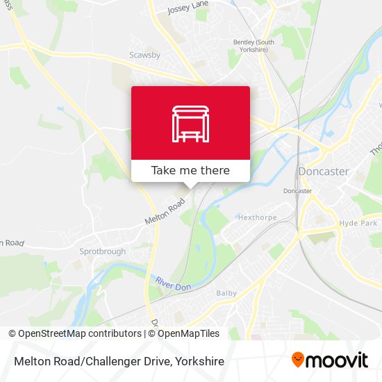 Melton Road/Challenger Drive map