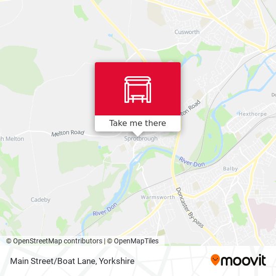 Main Street/Boat Lane map