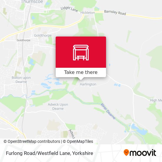 Furlong Road/Westfield Lane map