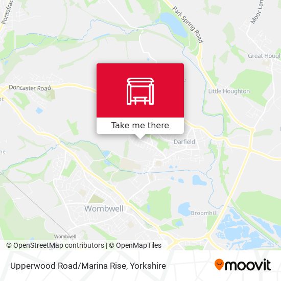 Upperwood Road/Marina Rise map