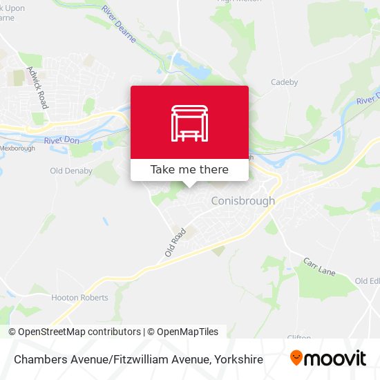 Chambers Avenue / Fitzwilliam Avenue map