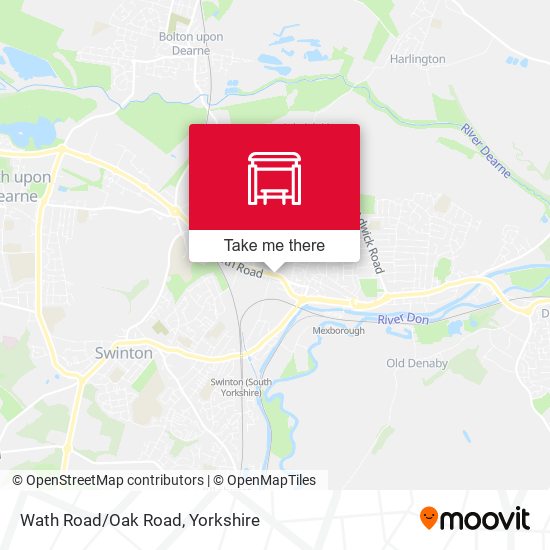 Wath Road/Oak Road map