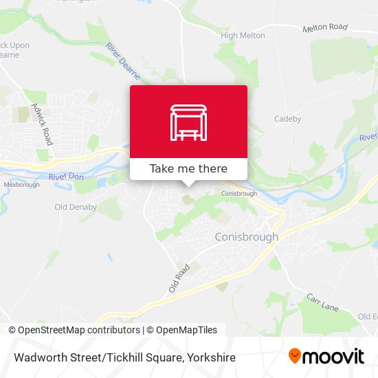 Wadworth Street / Tickhill Square map
