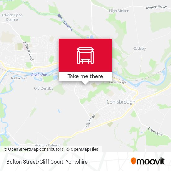 Bolton Street/Cliff Court map