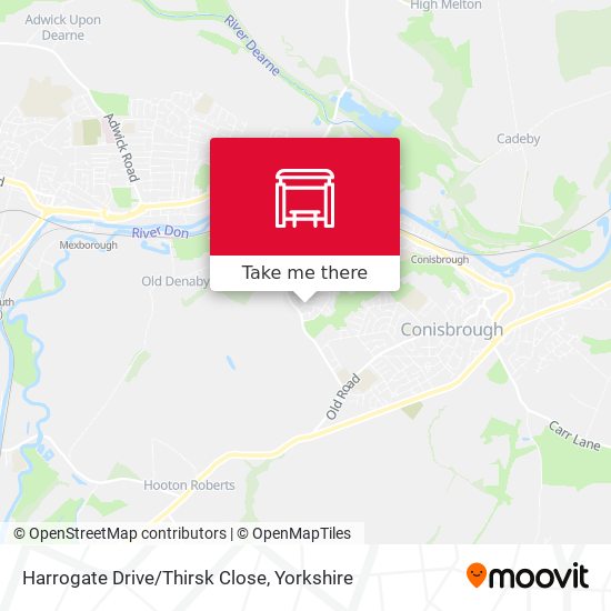 Harrogate Drive/Thirsk Close map