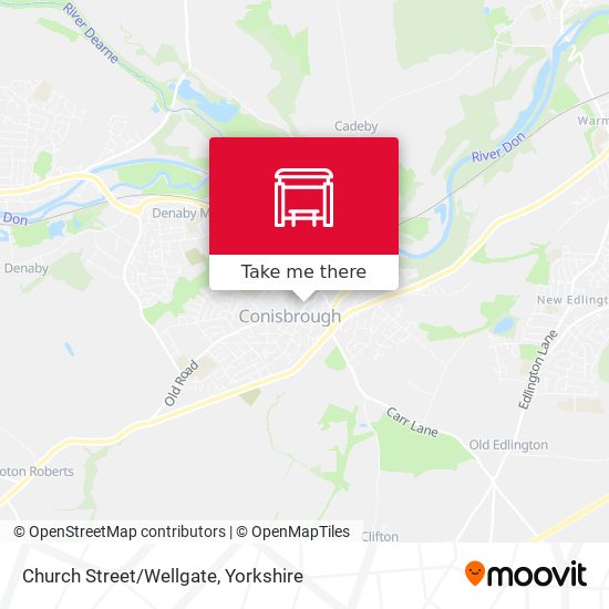 Church Street/Wellgate map
