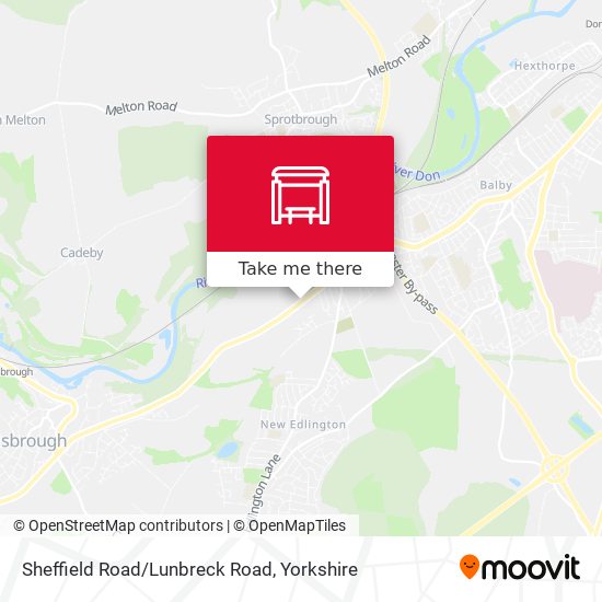 Sheffield Road/Lunbreck Road map
