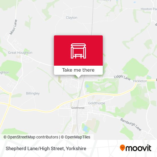 Shepherd Lane/High Street map