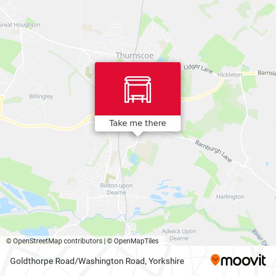 Goldthorpe Road / Washington Road map
