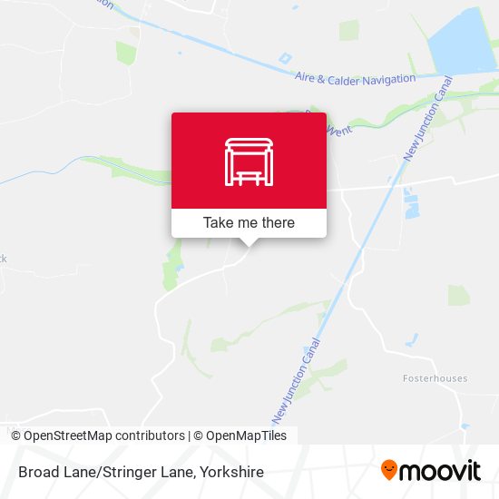 Broad Lane/Stringer Lane map