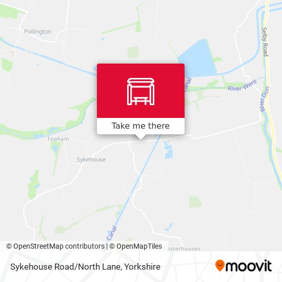 Sykehouse Road/North Lane map