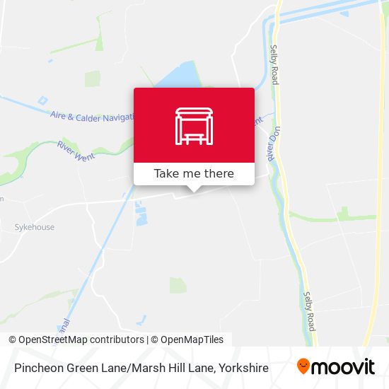 Pincheon Green Lane / Marsh Hill Lane map