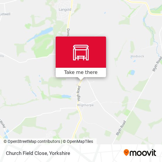 Church Field Close map