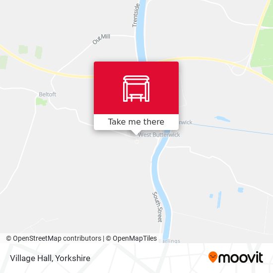 Village Hall map