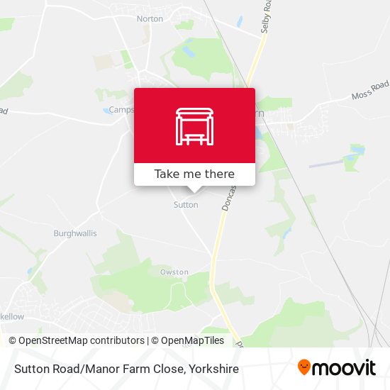 Sutton Road/Manor Farm Close map