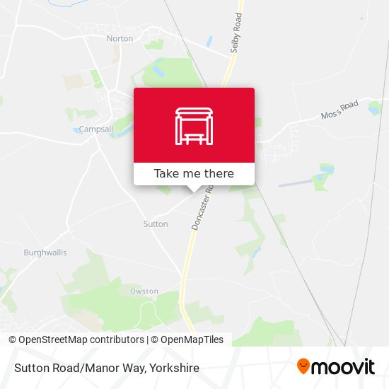 Sutton Road/Manor Way map