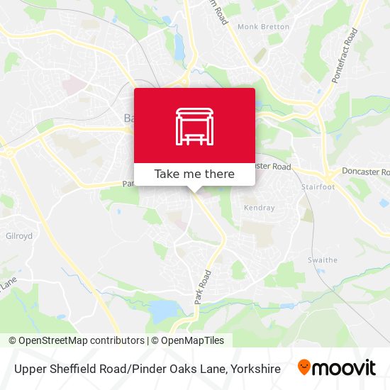 Upper Sheffield Road / Pinder Oaks Lane map