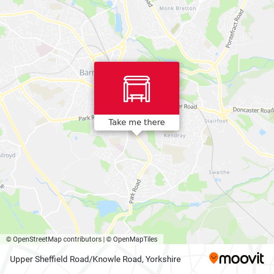 Upper Sheffield Road / Knowle Road map