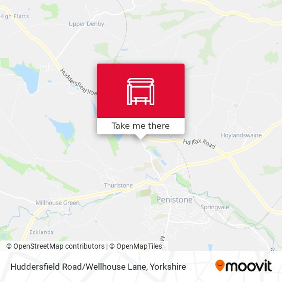 Huddersfield Road / Wellhouse Lane map