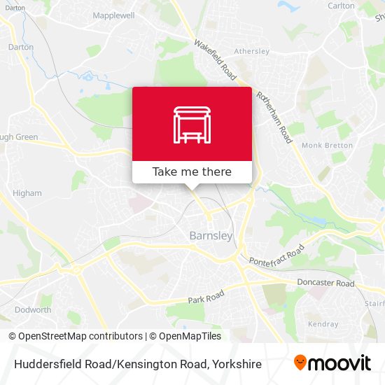 Huddersfield Road / Kensington Road map