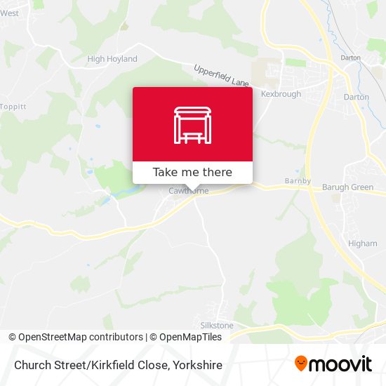 Church Street/Kirkfield Close map