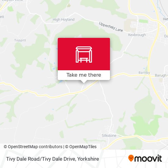 Tivy Dale Road/Tivy Dale Drive map