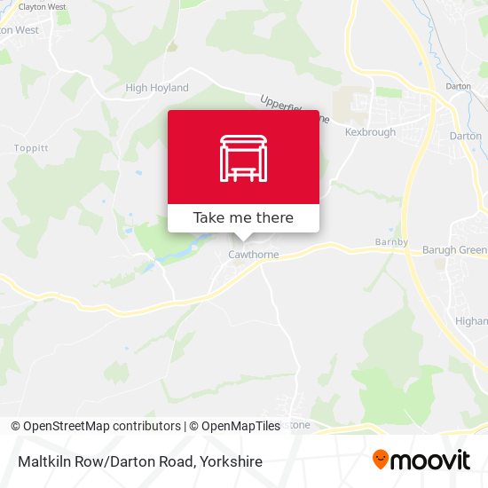 Maltkiln Row/Darton Road map
