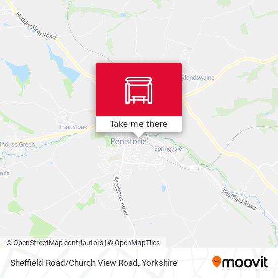 Sheffield Road / Church View Road map