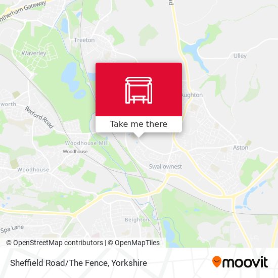 Sheffield Road/The Fence map