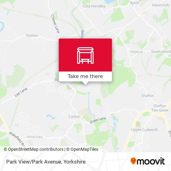 Park View/Park Avenue map