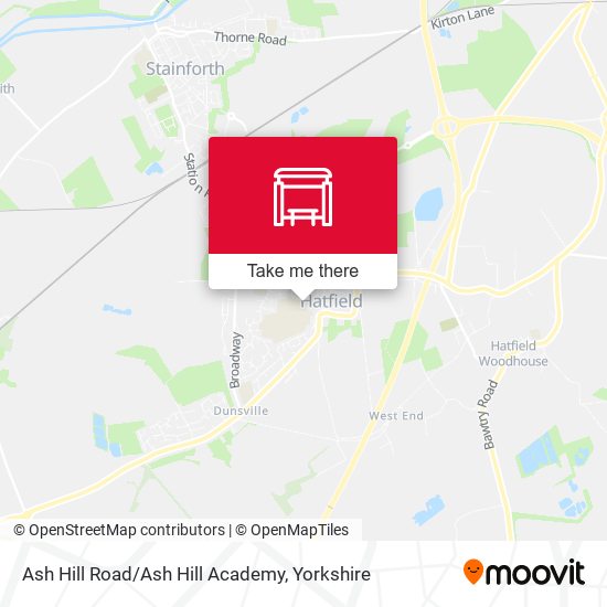 Ash Hill Road/Ash Hill Academy map