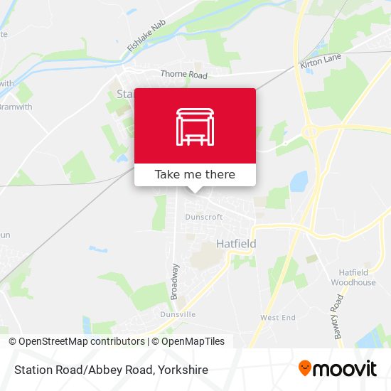 Station Road/Abbey Road map