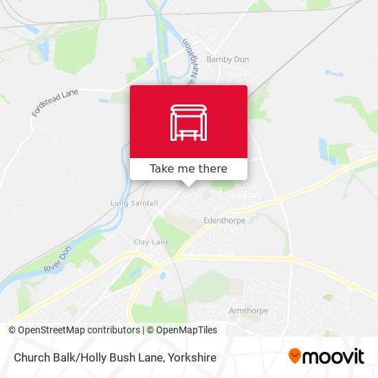 Church Balk/Holly Bush Lane map