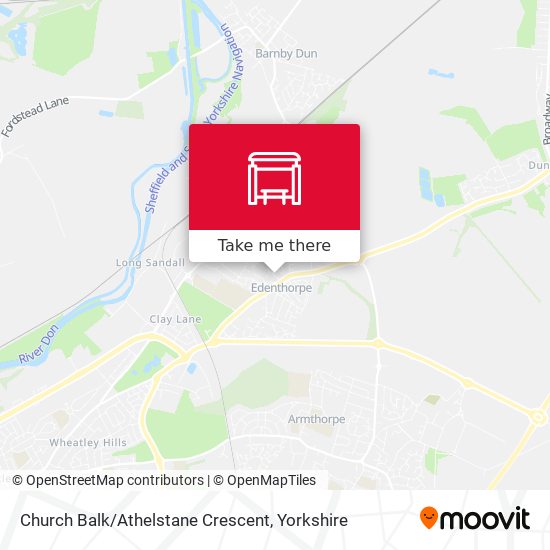 Church Balk / Athelstane Crescent map