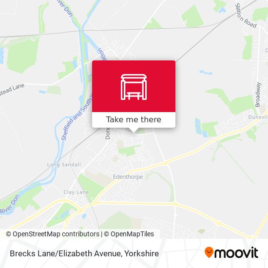 Brecks Lane/Elizabeth Avenue map