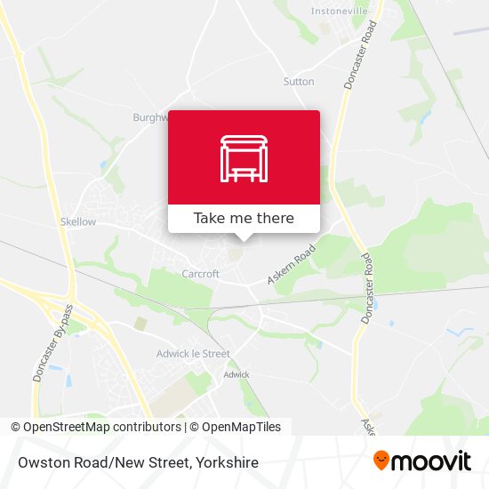 Owston Road/New Street map