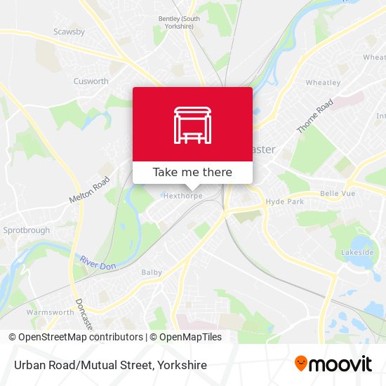 Urban Road/Mutual Street map