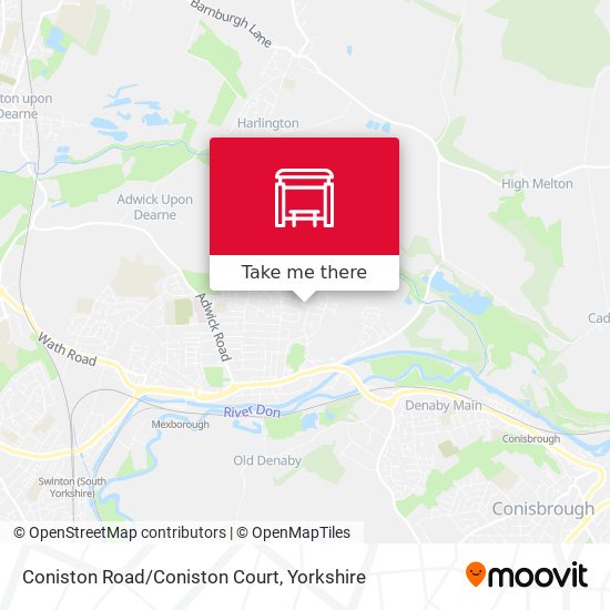 Coniston Road/Coniston Court map