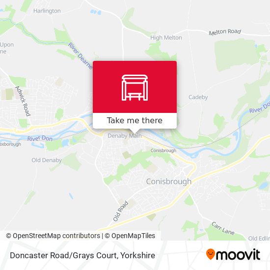 Doncaster Road/Grays Court map
