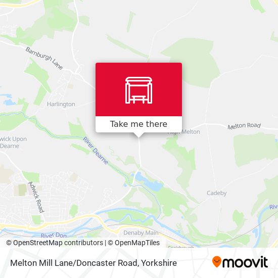Melton Mill Lane / Doncaster Road map