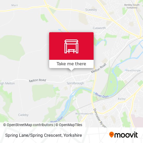 Spring Lane/Spring Crescent map