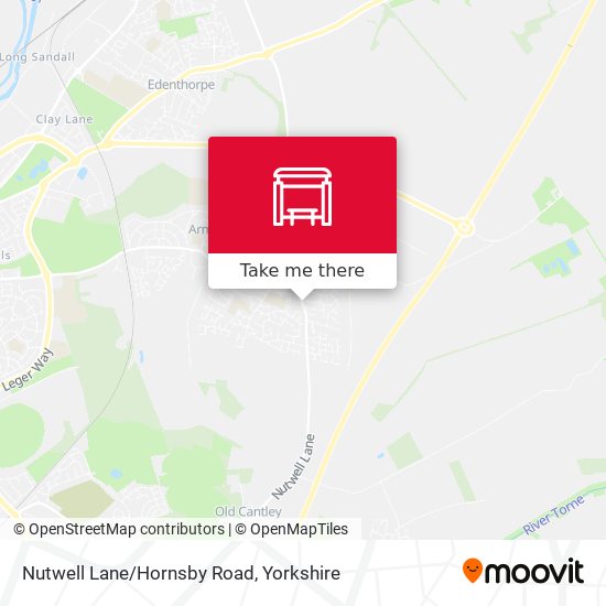 Nutwell Lane/Hornsby Road map