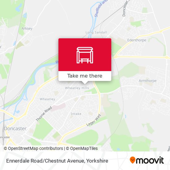 Ennerdale Road/Chestnut Avenue map