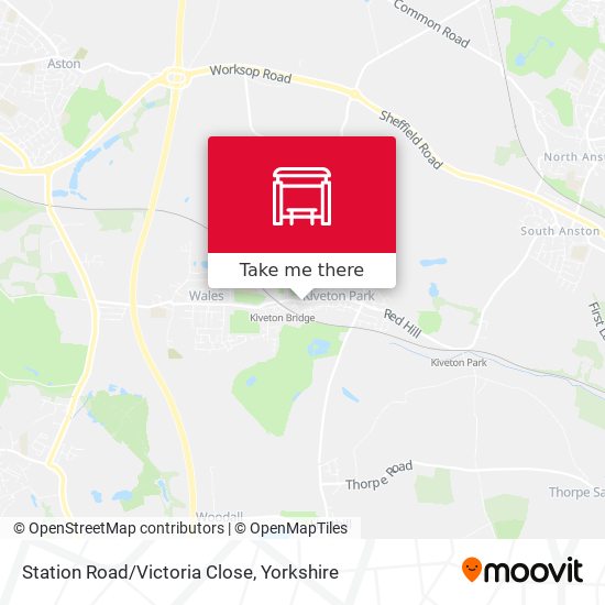 Station Road/Victoria Close map