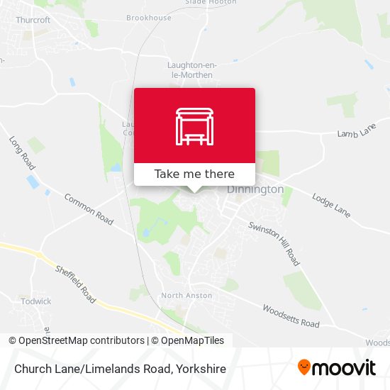 Church Lane/Limelands Road map