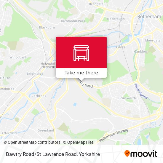 Bawtry Road/St Lawrence Road map