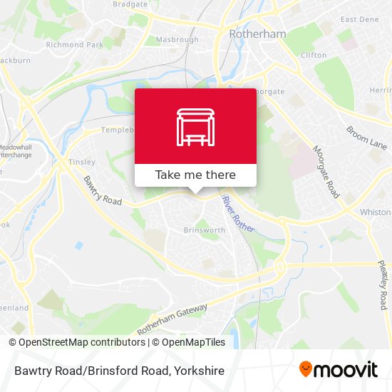 Bawtry Road/Brinsford Road map
